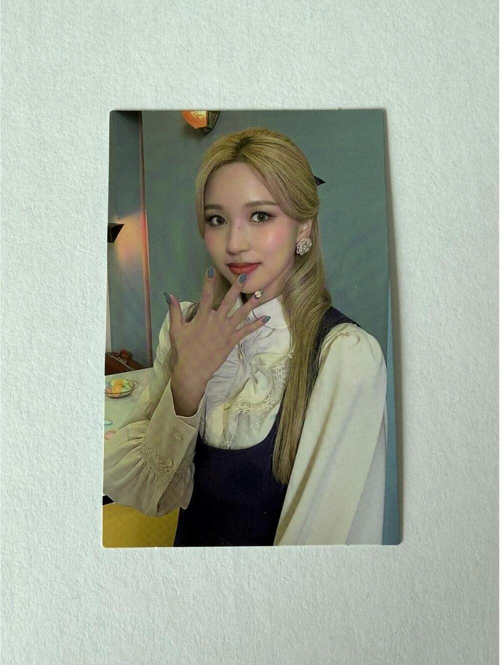 Twice Mina EYES WIDE OPEN Album Photocard